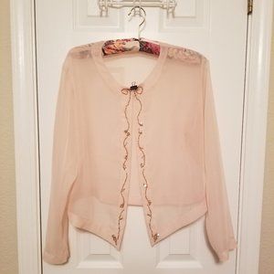 Professionaly handmade custom beaded jacket